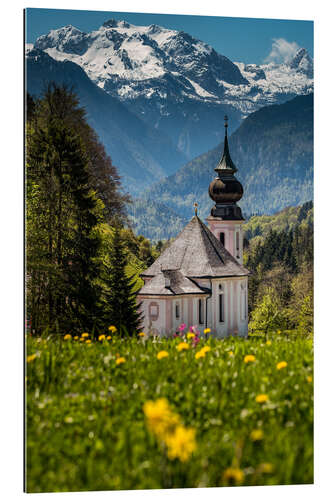 Gallery print Church Maria Gern in the Berchtesgaden