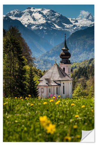 Wall sticker Church Maria Gern in the Berchtesgaden