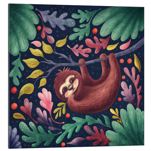 Gallery print Sloth in the forest