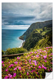 Naklejka na ścianę Spring awakening in the Azores