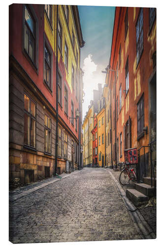 Canvas-taulu Streets of Stockholm