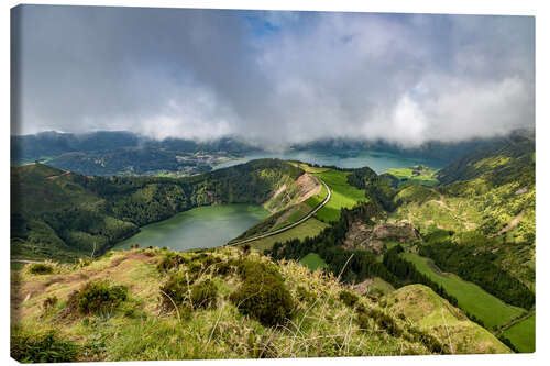 Lienzo Sao Miguel en las Azores