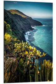 Magnettafel Atlantikküste der Azoren, Portugal