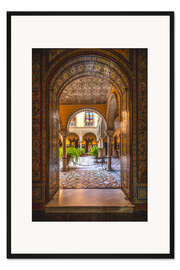 Gerahmter Kunstdruck Orientalisches Flair in Sevilla