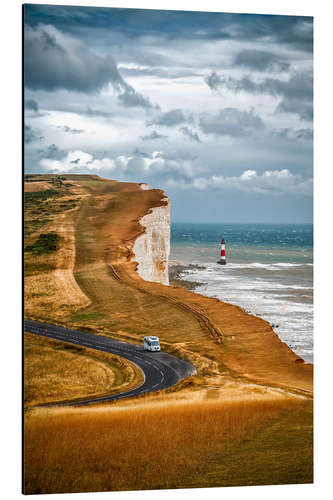 Alubild White Cliffs in Südengland