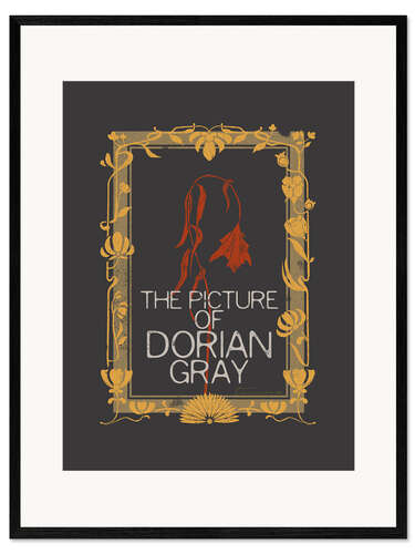 Kunsttryk i ramme The picture of Dorian Gray
