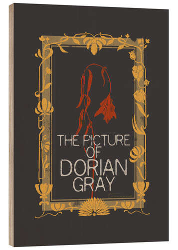 Holzbild Das Bildnis des Dorian Gray