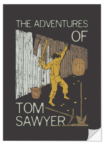 Wall sticker Tom Sawyer