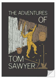 Muursticker Tom Sawyer