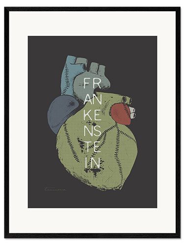Framed art print Frankenstein