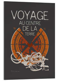 Gallery print Jules Verne&#039;s Journey to the Center of the Earth