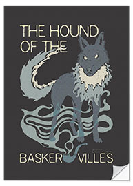 Wandsticker The Hound of the Baskervilles