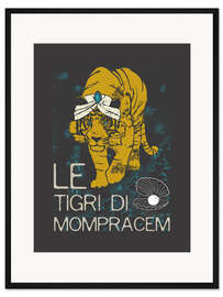 Gerahmter Kunstdruck Sandokan, Le tigri di Mompracem
