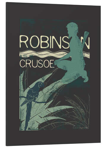 Stampa su alluminio Robinson Crusoe