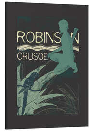 Magnettafel Robinson Crusoe