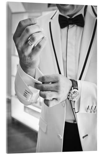 Acrylic print Nice suit