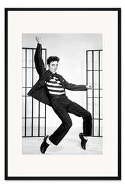 Gerahmter Kunstdruck Elvis Presley tanzend II