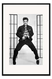 Gerahmter Kunstdruck Elvis Presley tanzend I