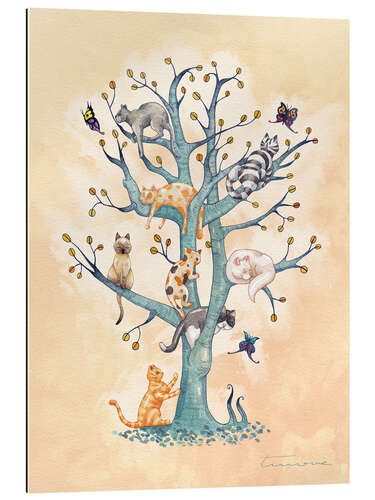 Gallery print The Tree of Cat Life