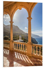 Galleriataulu View of the coast of Majorca