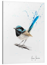 Magnettafel Zaunkönig Weisheit