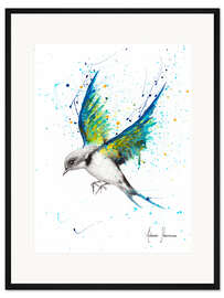 Gerahmter Kunstdruck Seevogel