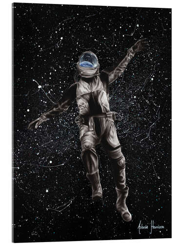 Acrylic print Lost in space