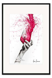 Gerahmter Kunstdruck Weinnacht