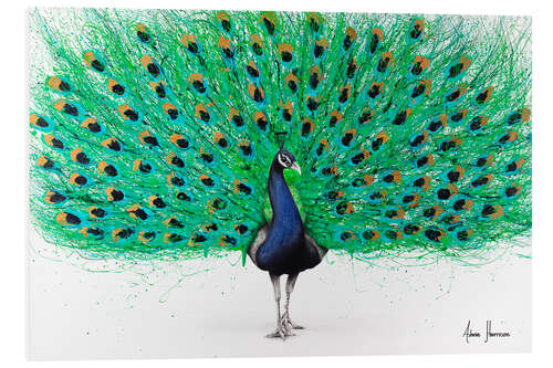 PVC-tavla Proud Peacock