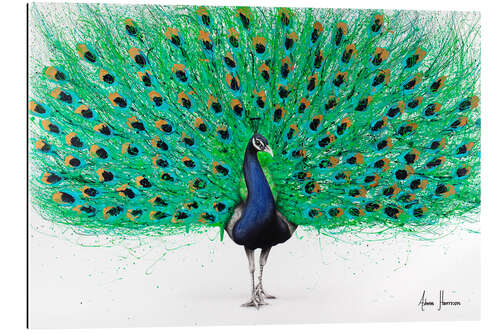 Galleritryk Proud Peacock