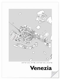 Sisustustarra City map of Venice