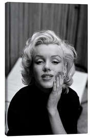 Leinwandbild  Marilyn Monroes verträumter Blick - Celebrity Collection