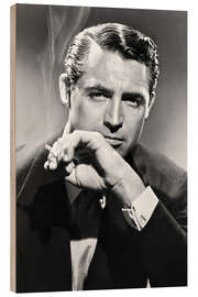 Holzbild Cary Grant