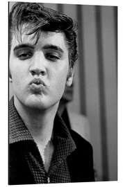 Magnettafel Elvis mit Kussmund