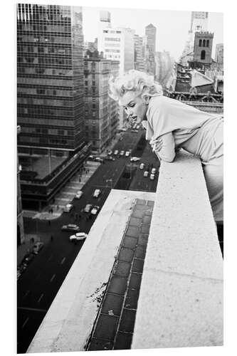 Bilde på skumplate Marilyn Monroe i New York II