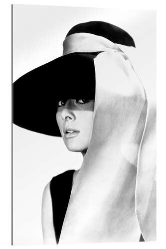 Gallery print Audrey Hepburn in hat