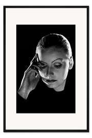 Gerahmter Kunstdruck Greta Garbo