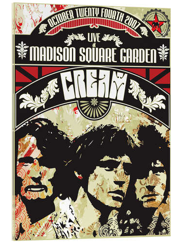 Acrylic print Cream - Madison Square Garden