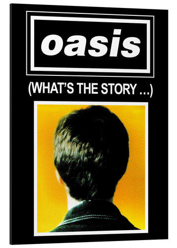 Aluminium print Oasis - What's The Story