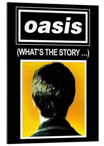 Stampa su plexi-alluminio Oasis - What's The Story...