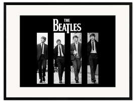 Plakat artystyczny premium w ramie The Beatles - Vintage Entertainment Collection