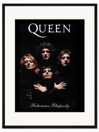 Gerahmter Kunstdruck Queen - Bohemian Rhapsody