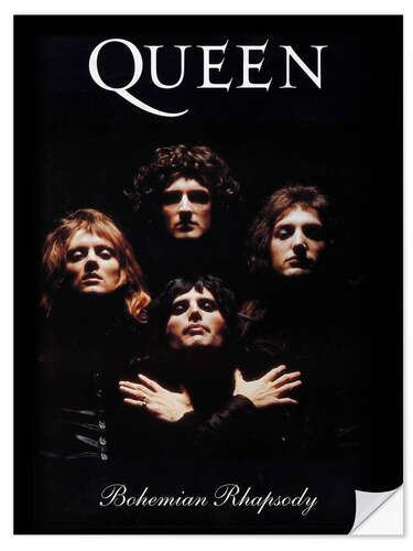 Vinilo para la pared Queen - Bohemian Rhapsody