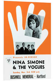 PVC-tavla Nina Simone &amp; The Vogues