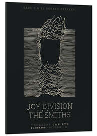 Magnettafel Joy Divison vs. The Smiths