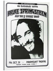 Tableau en aluminium Bruce Springsteen et E Street Band