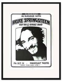 Gerahmter Kunstdruck Bruce Springsteen - E Street Band