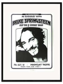 Impression artistique encadrée Bruce Springsteen et E Street Band
