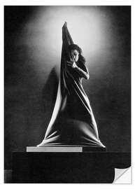 Selvklebende plakat Martha Graham