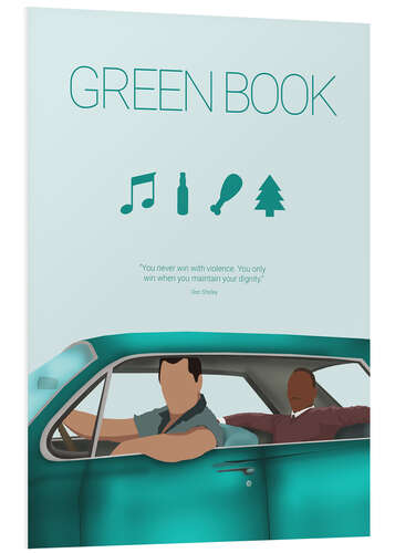 Foam board print Green Book